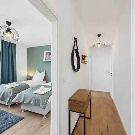 Ddhomes- Firmen&monteure App - 6 Pers,balkon,zentral, Smarttv *