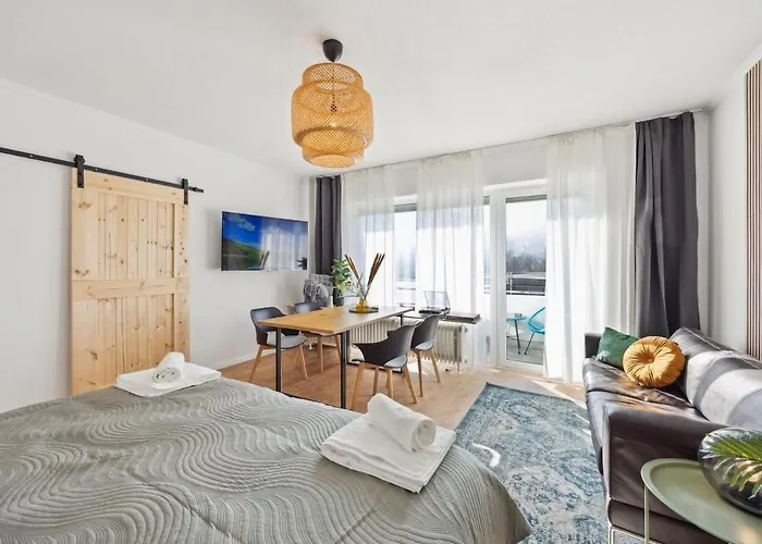 Ddhomes- Firmen & Monteure App - 6 Pers,balkon,zentral, Smarttv *